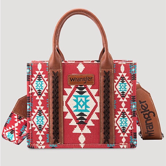 Wrangler Canvas Mini Tote Crossbody - Picture 2 of 4